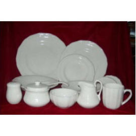 PLAIN WHITE DINNER SET (PLAIN WHITE DINNER SET)