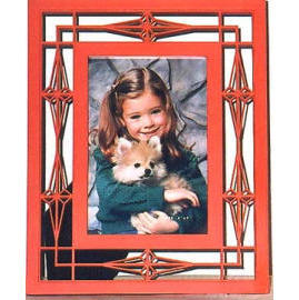 CYPRESS WOOD PHOTO FRAME (CYPRESS BOIS CADRE PHOTO)