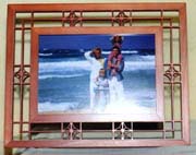 CYPRESS WOOD PHOTO FRAME (CYPRESS BOIS CADRE PHOTO)