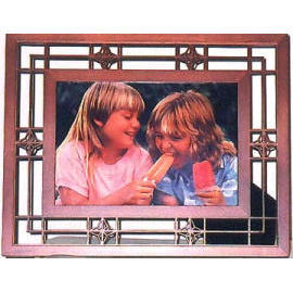 CYPRESS WOOD PHOTO FRAME (CYPRESS BOIS CADRE PHOTO)