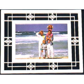 CYPRESS WOOD PHOTO FRAME (CYPRESS BOIS CADRE PHOTO)