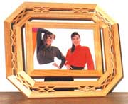 CYPRESS WOOD PHOTO FRAME (CYPRESS BOIS CADRE PHOTO)