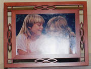 CYPRESS WOOD PHOTO FRAME (CYPRESS BOIS CADRE PHOTO)