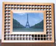 CYPRESS WOOD PHOTO FRAME (CYPRESS BOIS CADRE PHOTO)