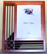 CYPRESS WOOD PHOTO FRAME (CYPRESS BOIS CADRE PHOTO)