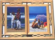 CYPRESS WOOD PHOTO FRAME (CYPRESS BOIS CADRE PHOTO)