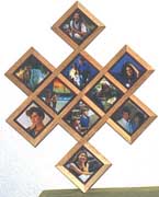 CYPRESS WOOD PHOTO FRAME (CYPRESS BOIS CADRE PHOTO)