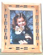 CYPRESS WOOD PHOTO FRAME (CYPRESS BOIS CADRE PHOTO)