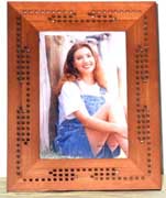 CYPRESS WOOD PHOTO FRAME (CYPRESS BOIS CADRE PHOTO)