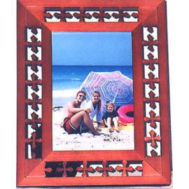 CYPRESS WOOD PHOTO FRAME