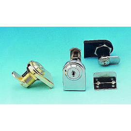 Cabinet swinging glass door lock for single door (Cabinet porte battante en verre serrure pour porte simple)