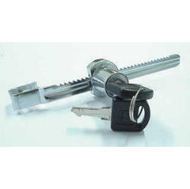 Cabinet sliding glass door lock