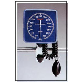 Rail Mounted Model Large Face Aneroid Sphygmomanometer (Рейку модели большое лицо Анероидные Сфигмоманометр)