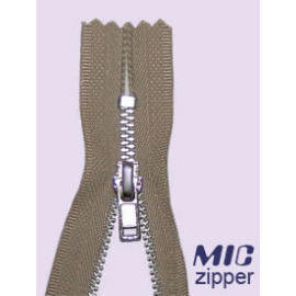 Aluminum zipper (Fermeture à glissière en aluminium)