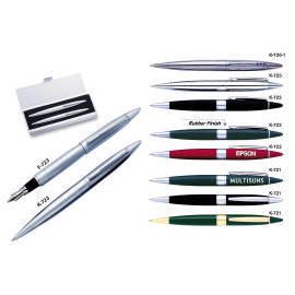 Stationery Medium Capsule Brass Pens (Stationery Medium Capsule Brass Pens)