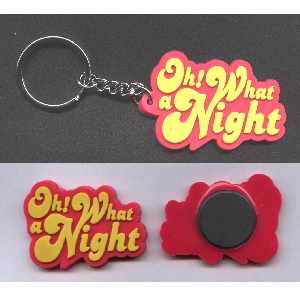 PVC keychain & magnet (Porte-clés PVC & aimant)