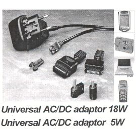 Universal AC/DC adaptor (Universel adaptateur AC / DC)