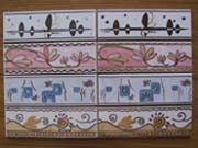 Ceramic Border Tiles (Carreaux en céramique frontaliers)