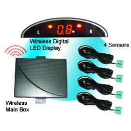 Wireless LED Display Parking Sensor (Affichage à DEL sans fil Parking Sensor)