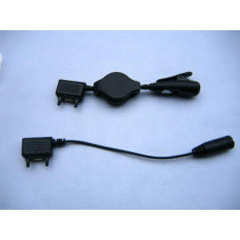 Retractable Audio Adapter, Portable Hands Free adapter, Mobile Accessories