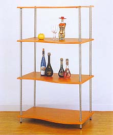 Holzfurnier Display Rack (Holzfurnier Display Rack)