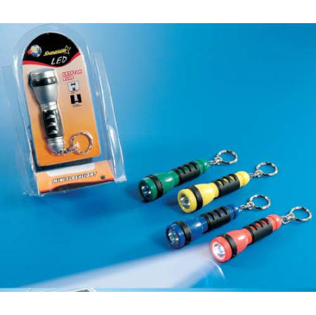 LED torch with key chain