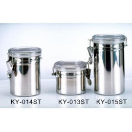 Air-tighten Stainless Steel Canister (Air-tighten Stainless Steel Canister)