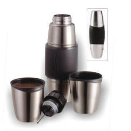 Twin Cups Double Stainless Steel Vacuum Flask (Twin Double кубки нержавеющая сталь Термос)