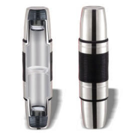 Twin Opens and Twin Cups Double Stainless Steel Vacuum (Twin Opens and Twin Cups Double Stainless Steel Vacuum)