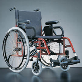 aluminum wheelchair (Aluminium-Rollstuhl)