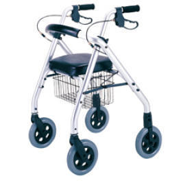 aluminum rollator