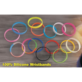 silicone rubber wristbands (браслеты из кремнийорганической резины)