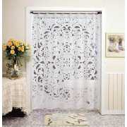 VINYL LACE SHOWER CURTAIN (Denetelle RIDEAU DE DOUCHE)