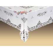 VINYL CLEAR PRINTED TABLECLOTH