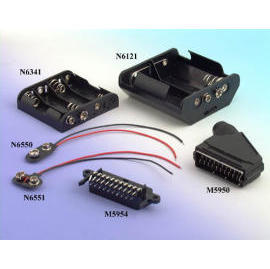 BATTERY HOLDERS & SCART ADAPTER (Держатели батарей & SCART ADAPTER)