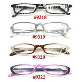 Plastic reading glasses with spring hinge series (Plastic reading glasses with spring hinge series)