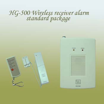 Wireless receiver alarm standard package (Récepteur d`alarme sans fil paquet standard)