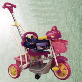 IC Music tricycle with Rock function, saddle cloth assemble releaseable handle