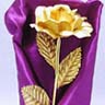 Gold Foil Rose (Feuille d`or Rose)