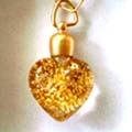 GOLD LEAF PENDENT (FEUILLE D`OR PENDANTS)