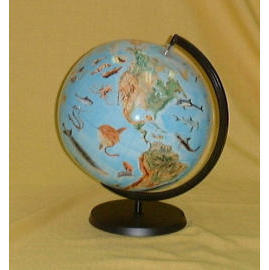 EH-167P 16`` Inflatable Sea World Globe w/Stand