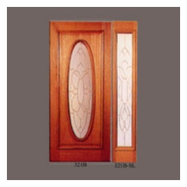 Wooden doors with Glass (Portes en bois avec verre)