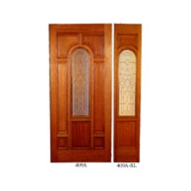 Wooden doors with Glass (Portes en bois avec verre)