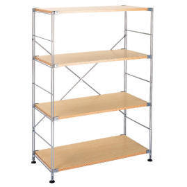 Display Rack - Wood Shelf