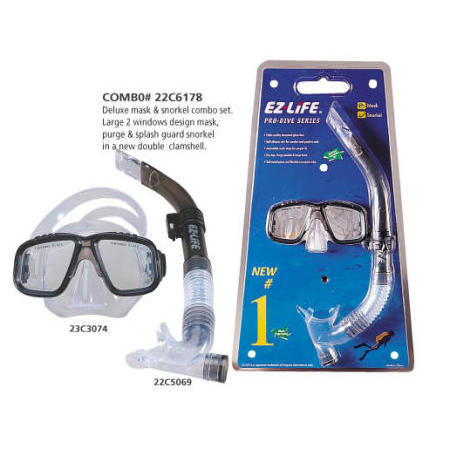 Diving Combo Set (Mask + Snorkel) (Дайвинг Combo Set (Mask + Snorkel))