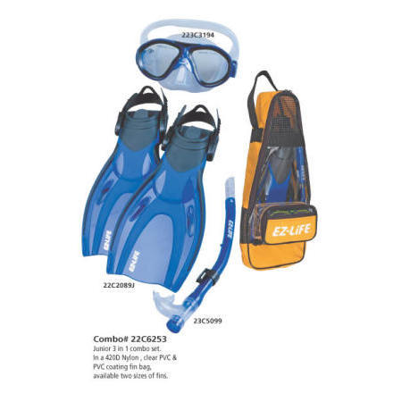 Diving Kid`s Combo Set (Mask + Snorkel + Fin)