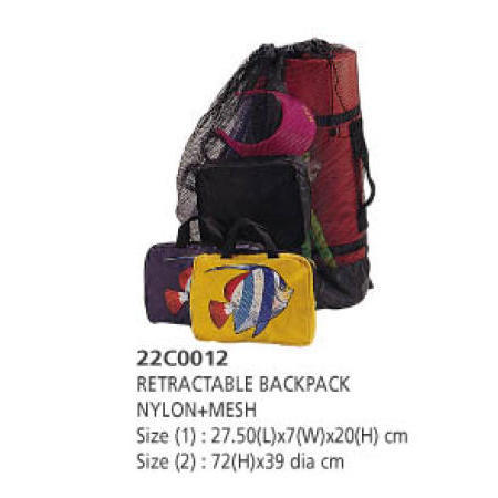 Retractable Backpack (Nylon + Mesh) (Retractable Backpack (nylon + Mesh))