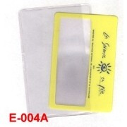 Credit card magnifier, Flesnel lense. (Кредитная карточка лупы, линзы Flesnel.)