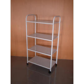 4-TIER PUNCHING STEEL TV RACK (4-TIER PUNCHING ACIER TV RACK)