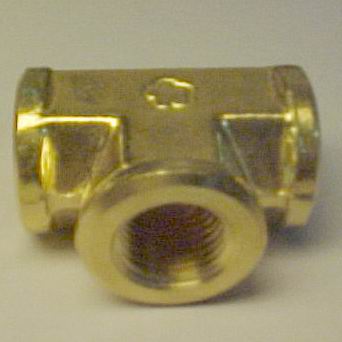 Equal tee female thread connector (Equal tee female thread connector)